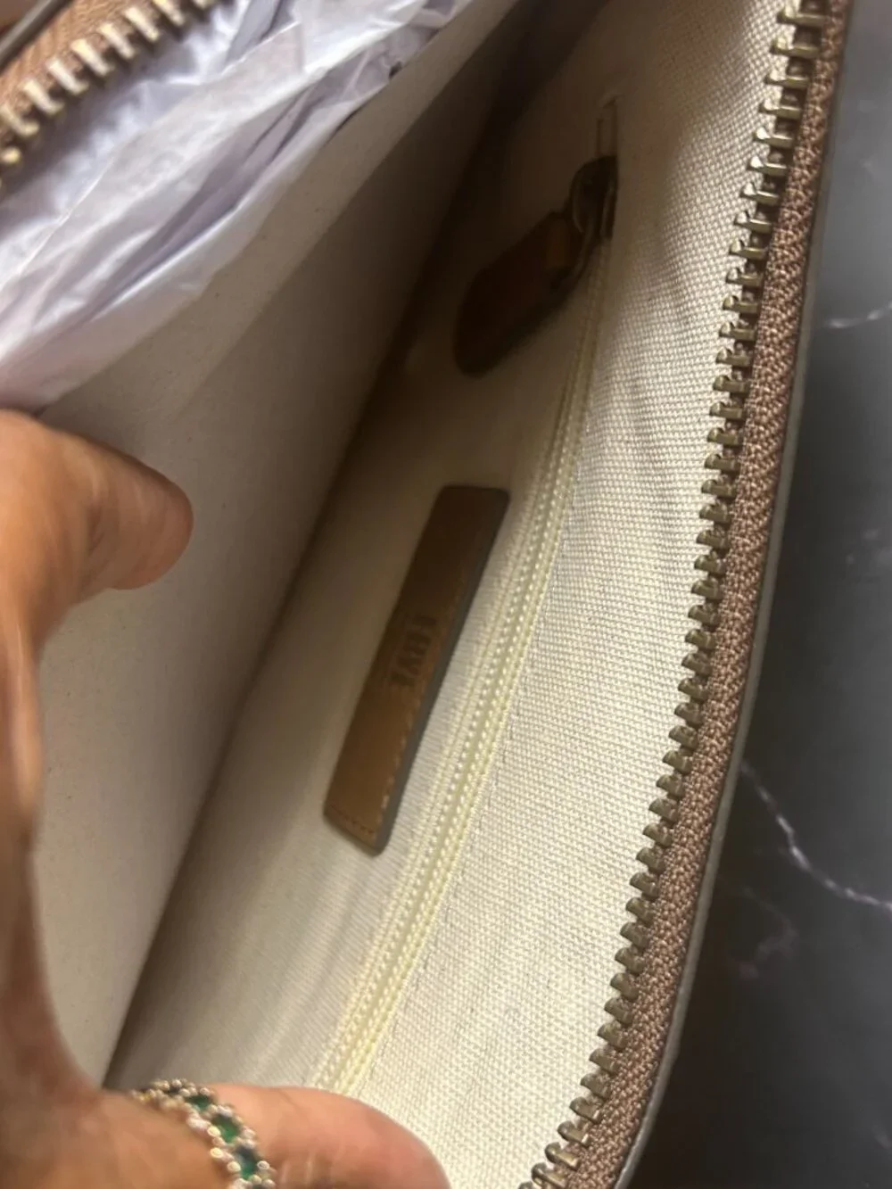 FRYE MELISSA ZIP CROSSBODY